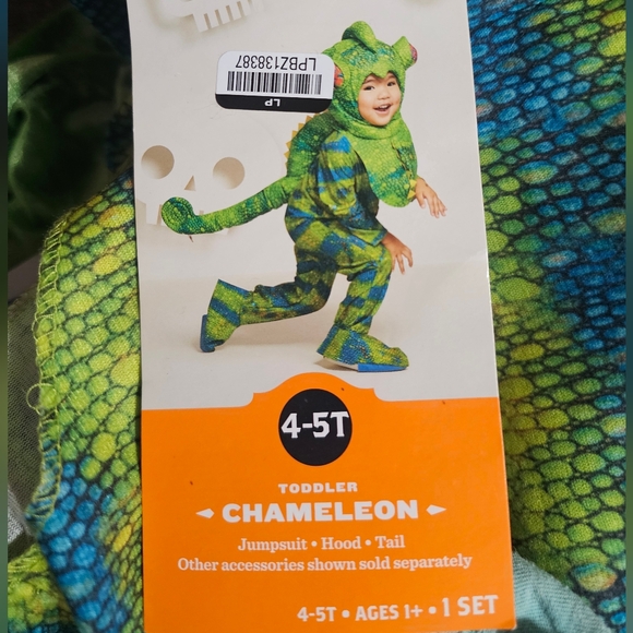 Toddler Chameleon Halloween Costume - Picture 5 of 6